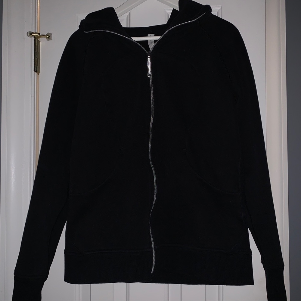 lululemon scuba hoodie- black, Sz 12